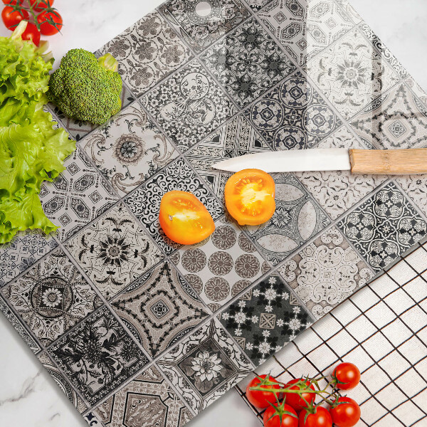 Tűzhely fedőlap Dekoratív csempe