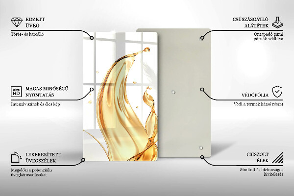 Tűzhely fedőlap olivaolaj