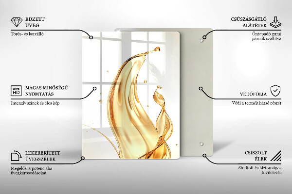 Tűzhely fedőlap olivaolaj