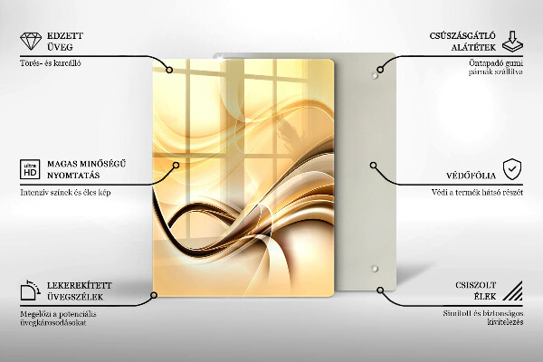 Tűzhely fedőlap Füst absztrakció