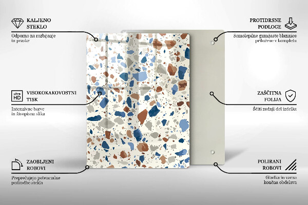 Tűzhely fedőlap Dekoratív kőedény