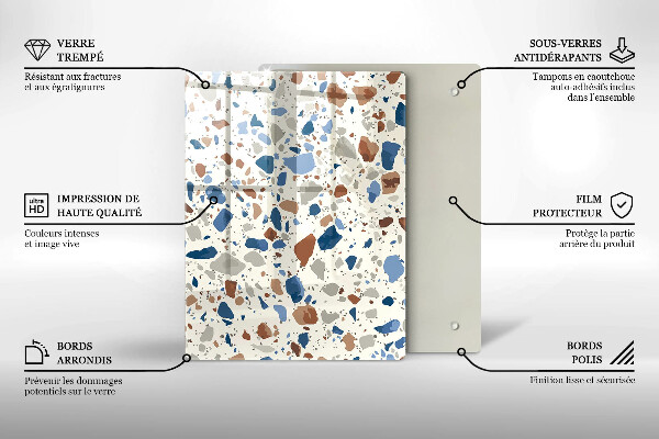 Tűzhely fedőlap Dekoratív kőedény