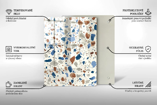 Tűzhely fedőlap Dekoratív kőedény