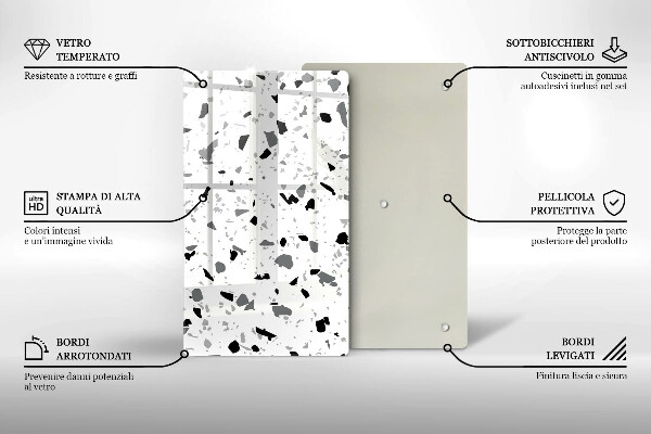 Tűzhely fedőlap Dekoratív kőedény