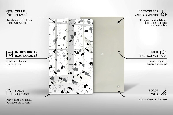 Tűzhely fedőlap Dekoratív kőedény