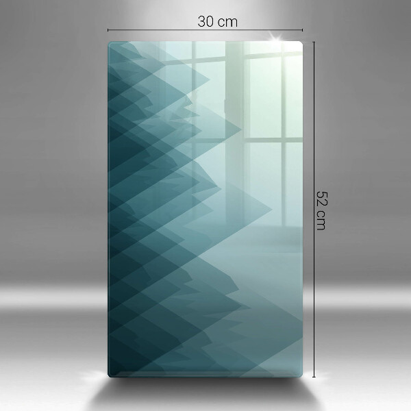 Tűzhely fedőlap Absztrakt hegyek