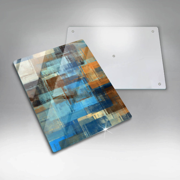 Tűzhely fedőlap Festett háttér