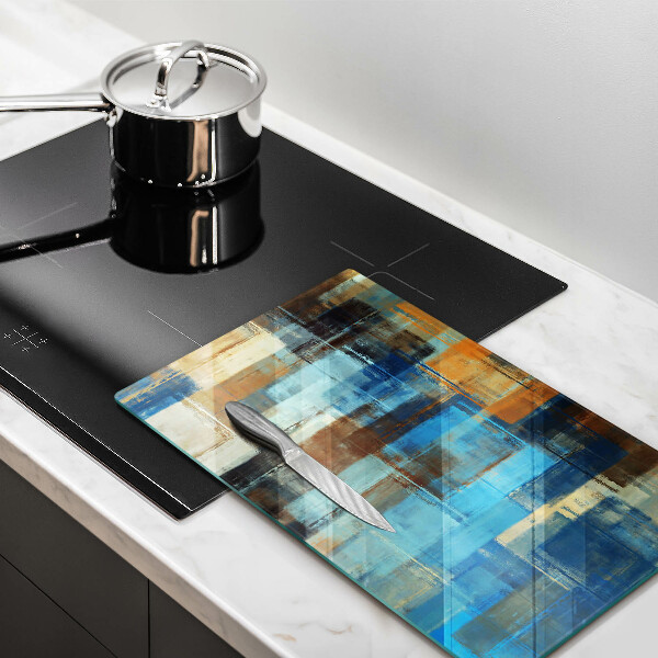 Tűzhely fedőlap Festett háttér