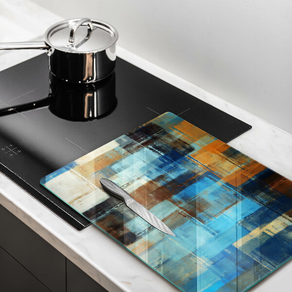 Tűzhely fedőlap Festett háttér