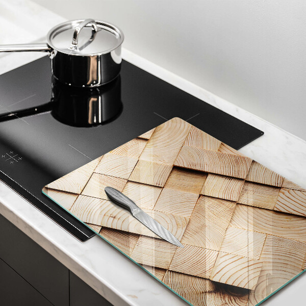 Tűzhely fedőlap Fa négyzetek