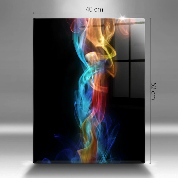 Tűzhely fedőlap Színes füst