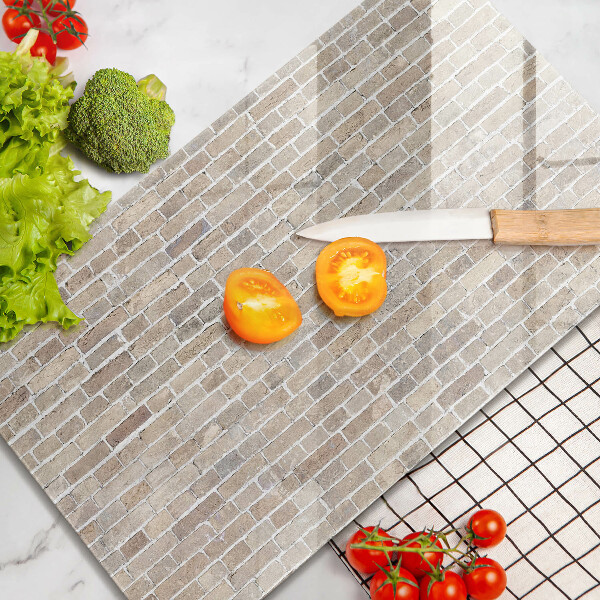 Tűzhely fedőlap Világos téglafal