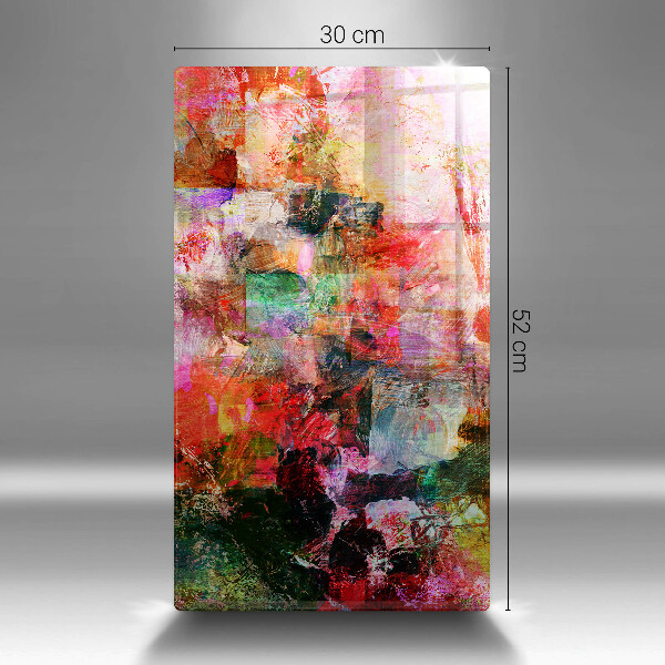 Tűzhely fedőlap Festék absztrakció