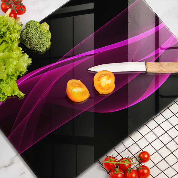 Tűzhely fedőlap Rózsaszín absztrakció