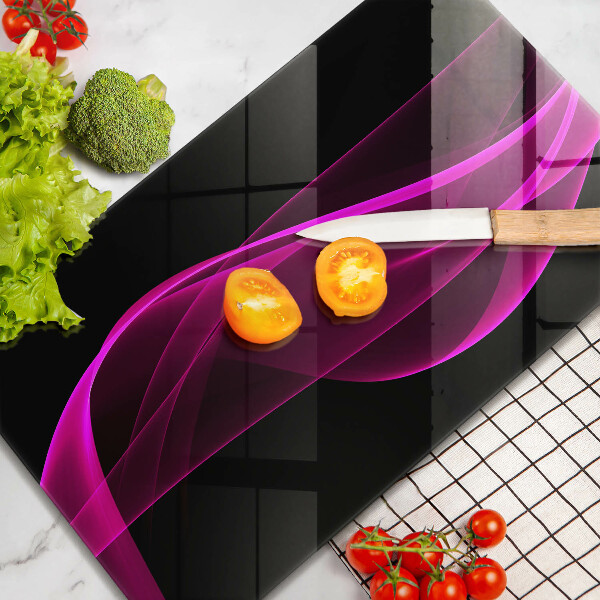 Tűzhely fedőlap Rózsaszín absztrakció