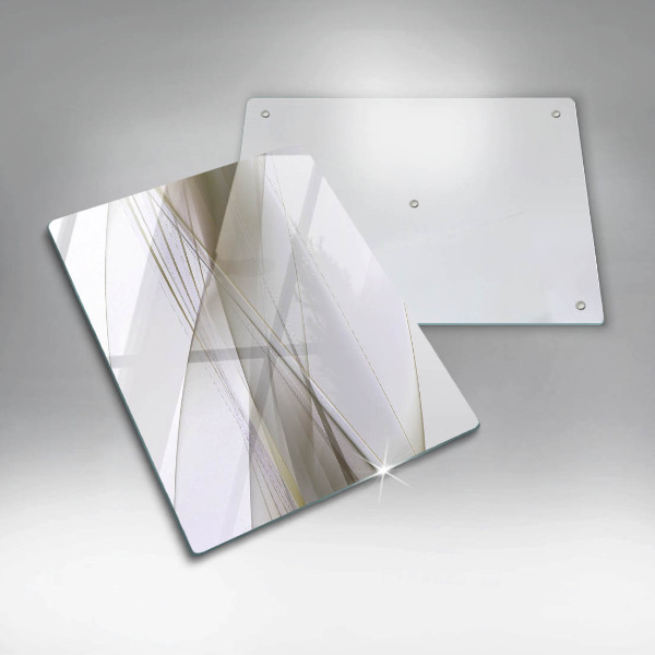 Tűzhely fedőlap Absztrakt vonalak tervezése