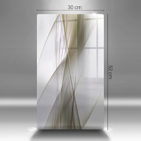 Tűzhely fedőlap Absztrakt vonalak tervezése