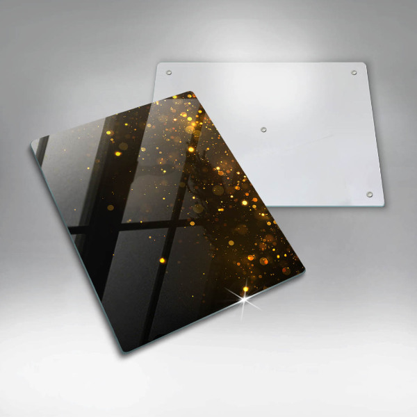 Tűzhely fedőlap Arany csillogás