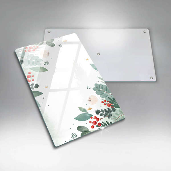 Tűzhely fedőlap Akvarell levelek