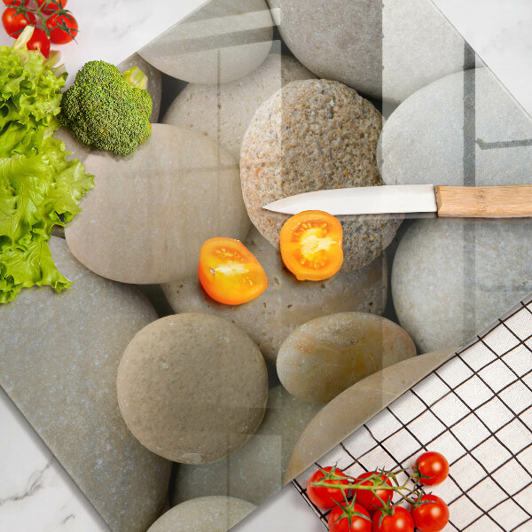 Tűzhely fedőlap Ovális kövek mintája