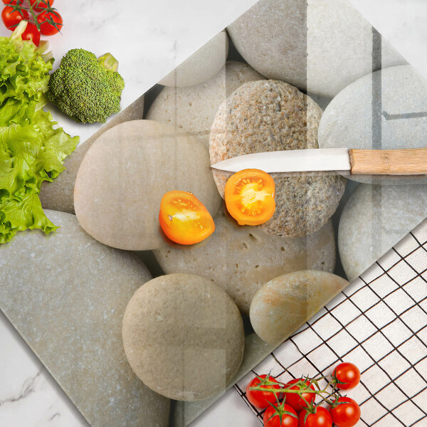 Tűzhely fedőlap Ovális kövek mintája