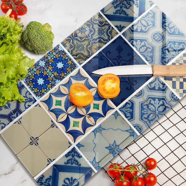 Tűzhely fedőlap Dekoratív csempe csempe