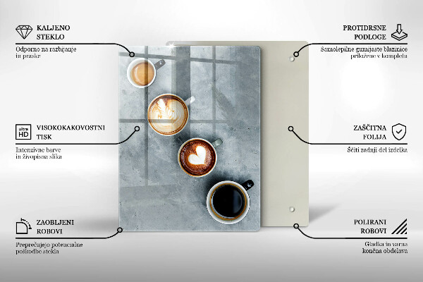 Tűzhely fedőlap Konyha - kávésbögrék