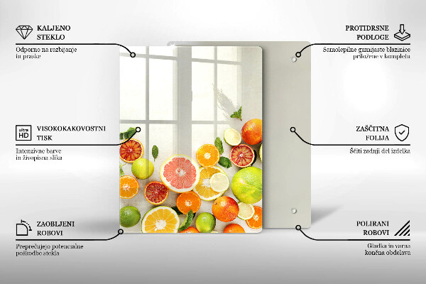 Tűzhely fedőlap Citrusfélék