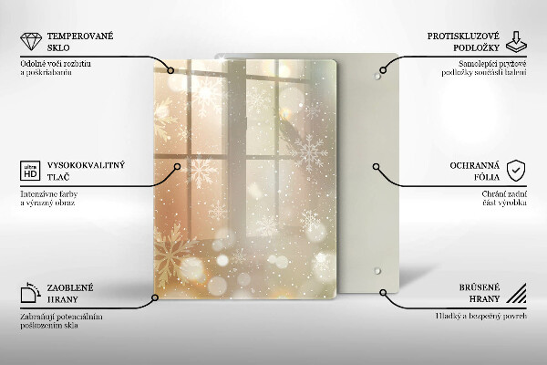 Tűzhely fedőlap Hópelyhek