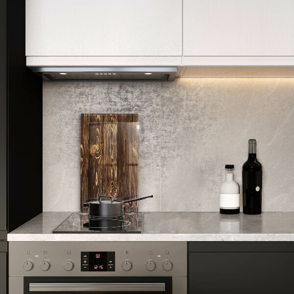 Tűzhely fedőlap Fa textúra