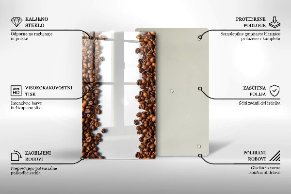 Tűzhely fedőlap Kávébab