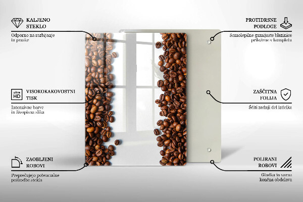 Tűzhely fedőlap Kávébab