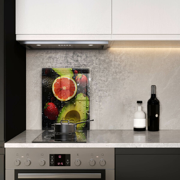 Tűzhely fedőlap Gyümölcsök és zöldségek