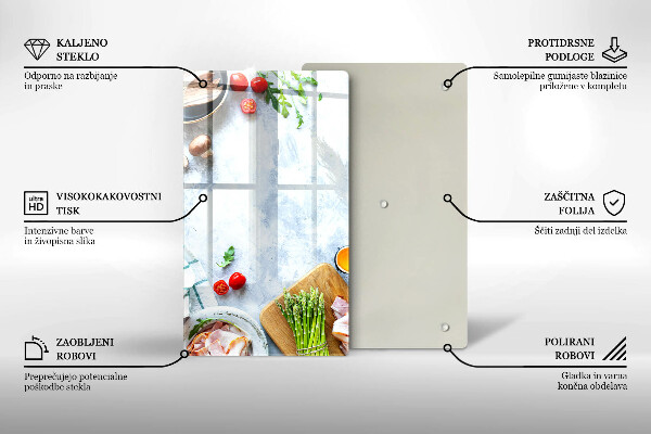 Tűzhely fedőlap Hozzávalók a konyhában