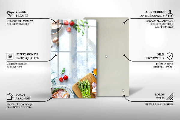 Tűzhely fedőlap Hozzávalók a konyhában