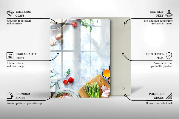 Tűzhely fedőlap Hozzávalók a konyhában