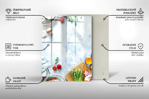 Tűzhely fedőlap Hozzávalók a konyhában