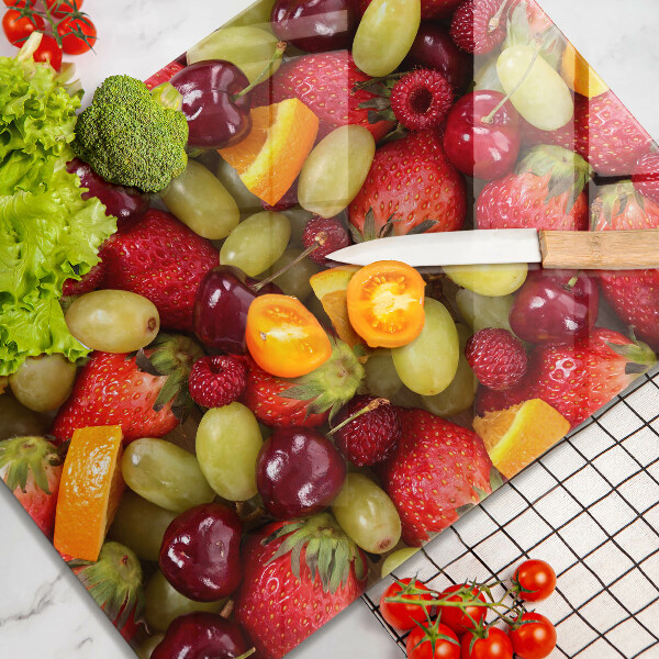 Tűzhely fedőlap Nyári gyümölcsök