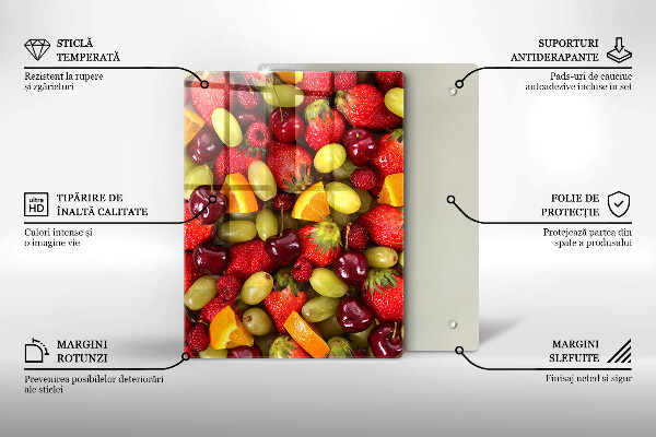 Tűzhely fedőlap Nyári gyümölcsök