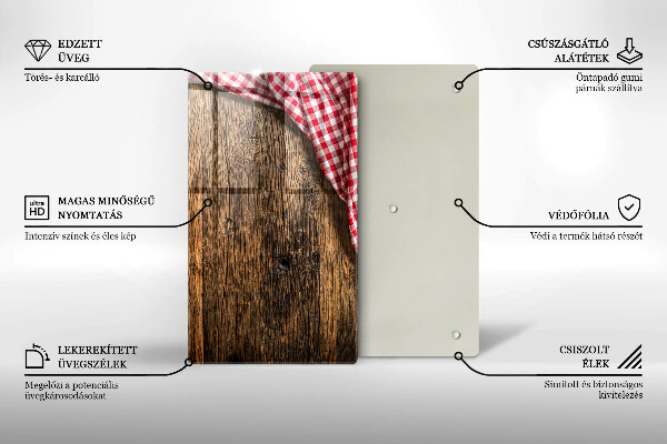 Tűzhely fedőlap Faasztal