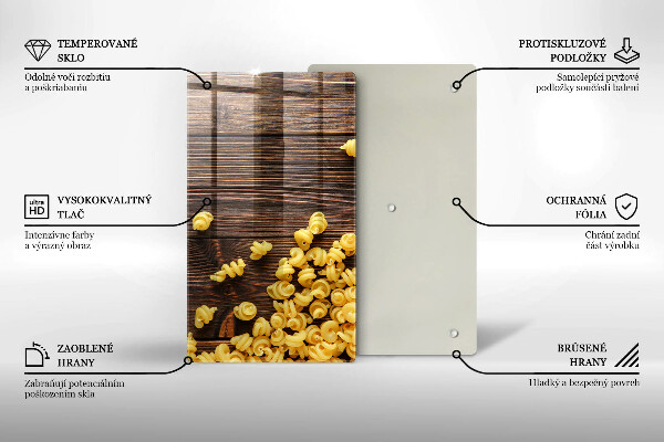 Tűzhely fedőlap Tészta az asztalon