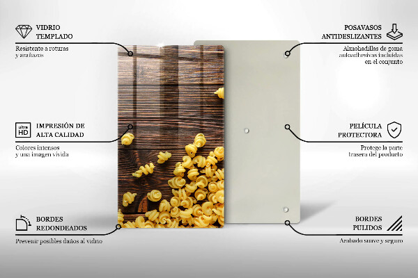 Tűzhely fedőlap Tészta az asztalon