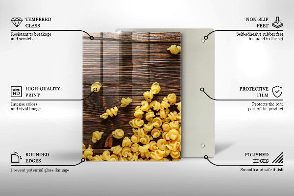 Tűzhely fedőlap Tészta az asztalon