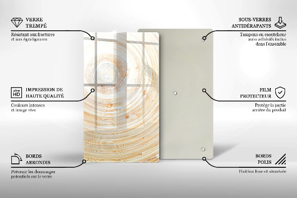 Tűzhely fedőlap Fa textúra