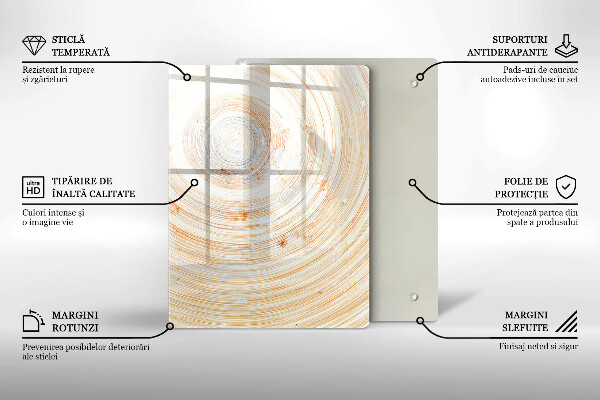 Tűzhely fedőlap Fa textúra