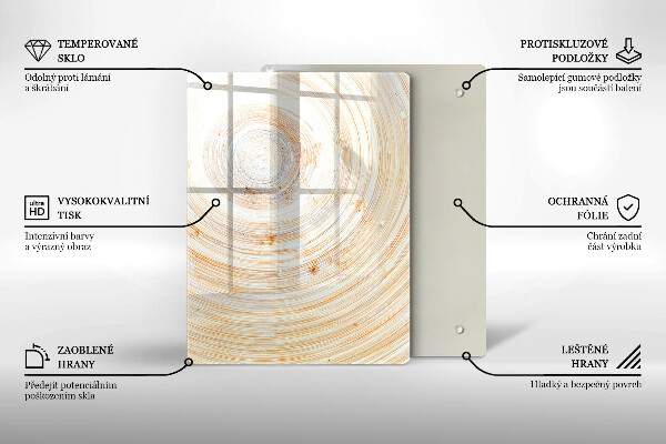 Tűzhely fedőlap Fa textúra