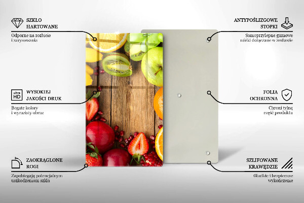 Tűzhely fedőlap Friss gyümölcs