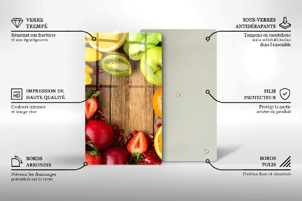 Tűzhely fedőlap Friss gyümölcs