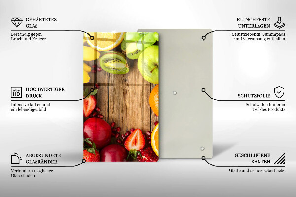 Tűzhely fedőlap Friss gyümölcs