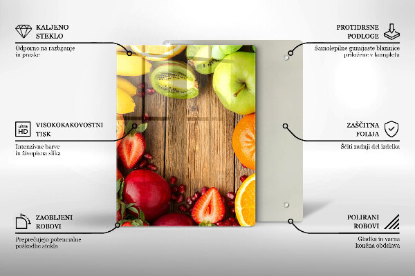 Tűzhely fedőlap Friss gyümölcs